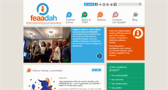Desktop Screenshot of feaadah.org